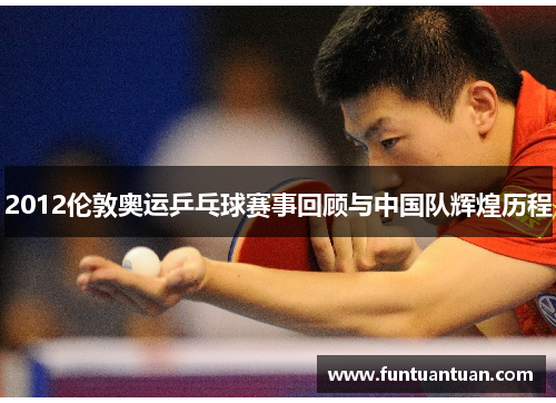 2012伦敦奥运乒乓球赛事回顾与中国队辉煌历程